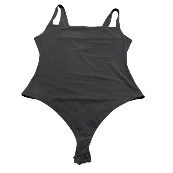 EUC Skims Fits Everybody Square Neck Bodysuit in Graphite Size L - Picture 1 of 5